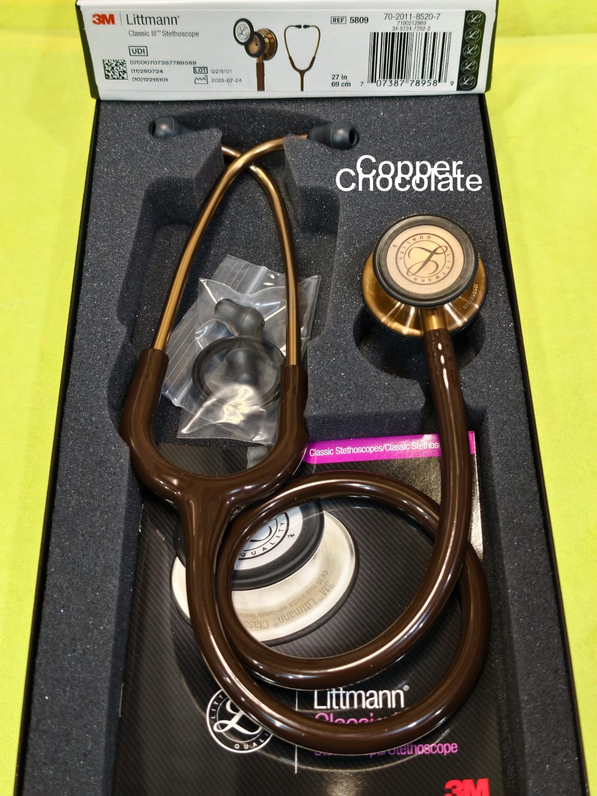 3M Littmann Classic III — Copper Chocolate